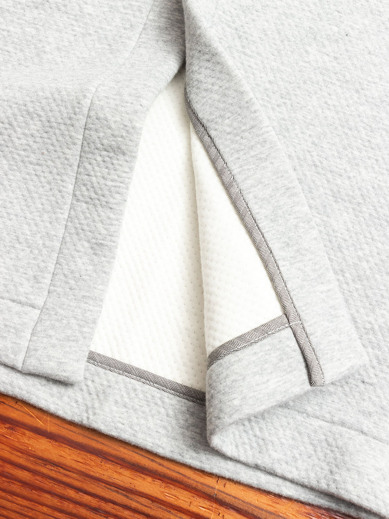 Cabin Fleece Robe in Heather Grey