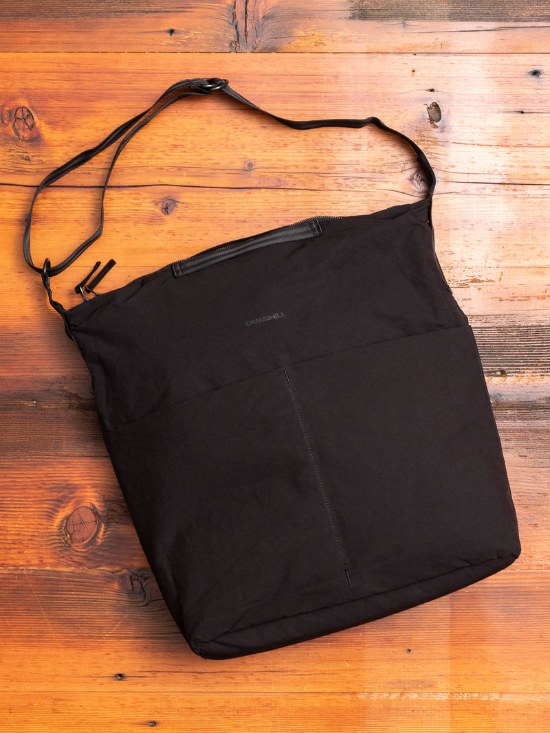 Cramshell Tote Bag in Black