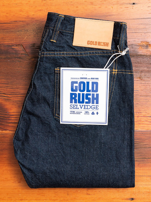 3sixteen x Blue Owl "Gold Rush" Selvedge Denim - Classic Tapered Fit