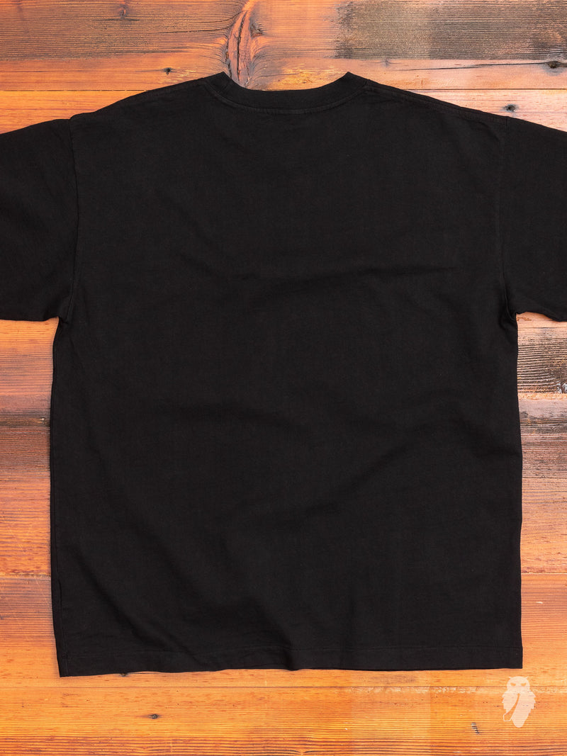 University T-Shirt in Black