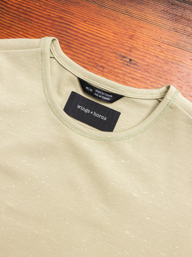 Signals T-Shirt in Static Moss