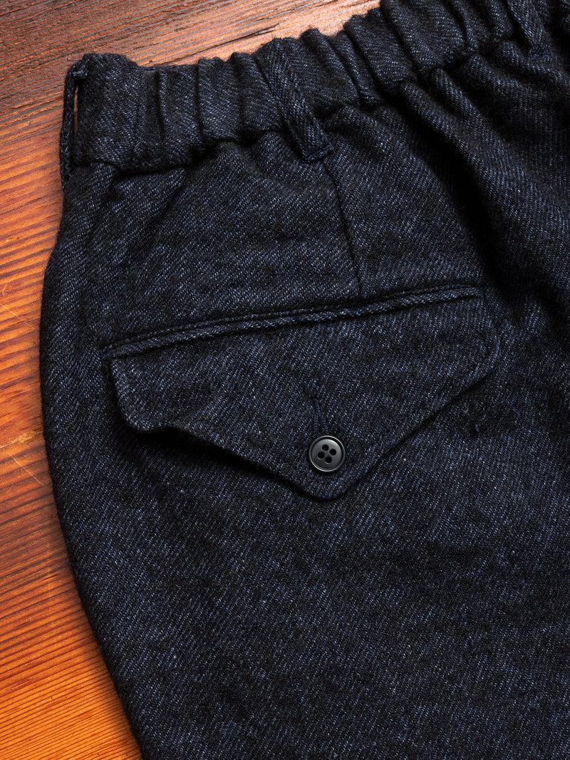 Pegtop Pants in Navy