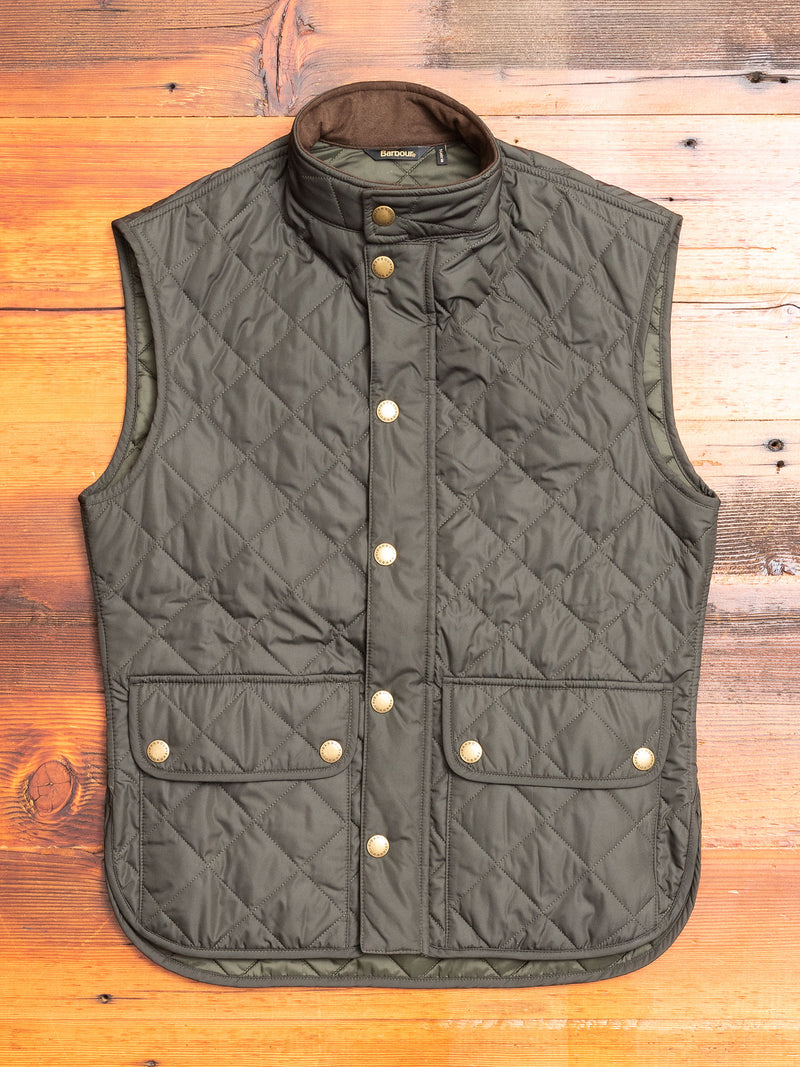 "Lowerdale" Gilet in Sage