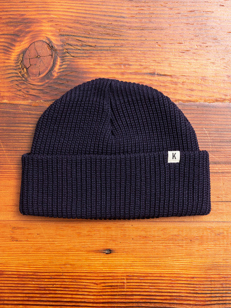 Short Watch Cap in Navy