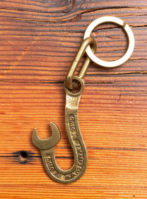 Brass Key Holder in Gold