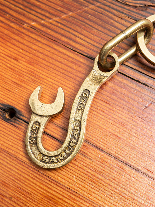 Brass Key Holder in Gold