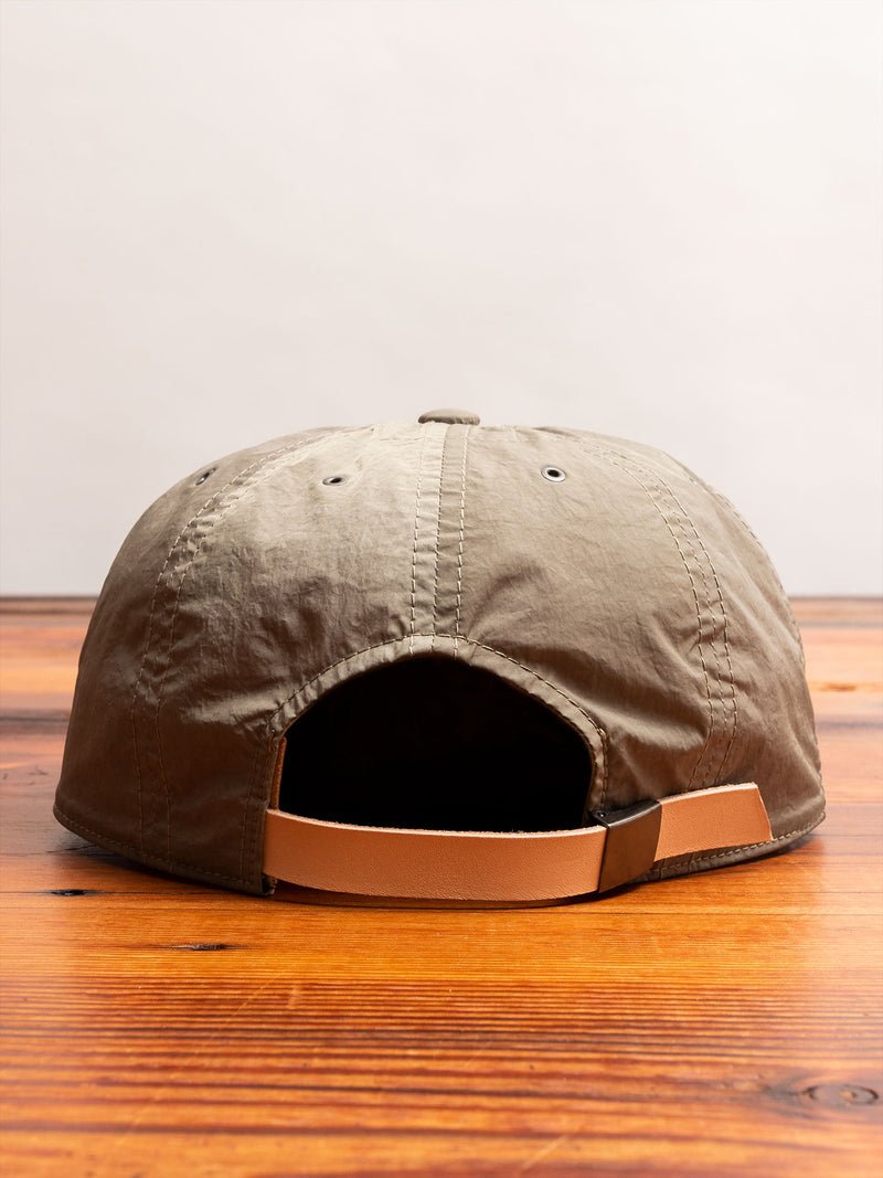 Nylon Cap in Beige