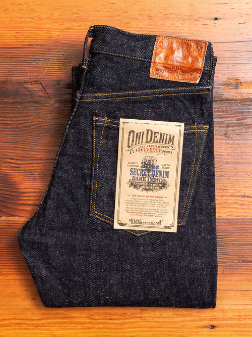 247DIZR "Dark Indigo Secret Denim" 20oz Selvedge Denim - Clean Straight Fit