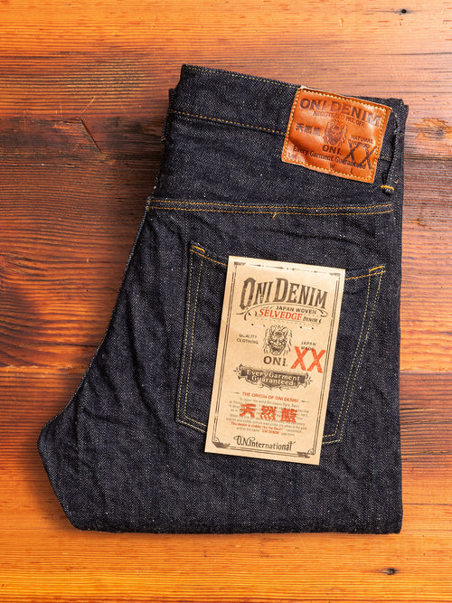 921NIXX "Natural Indigo" 16.5oz Selvedge Denim - High Tapered Fit