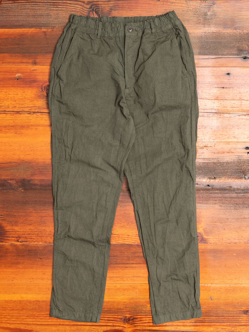 Hemp Easy Pants in Khaki