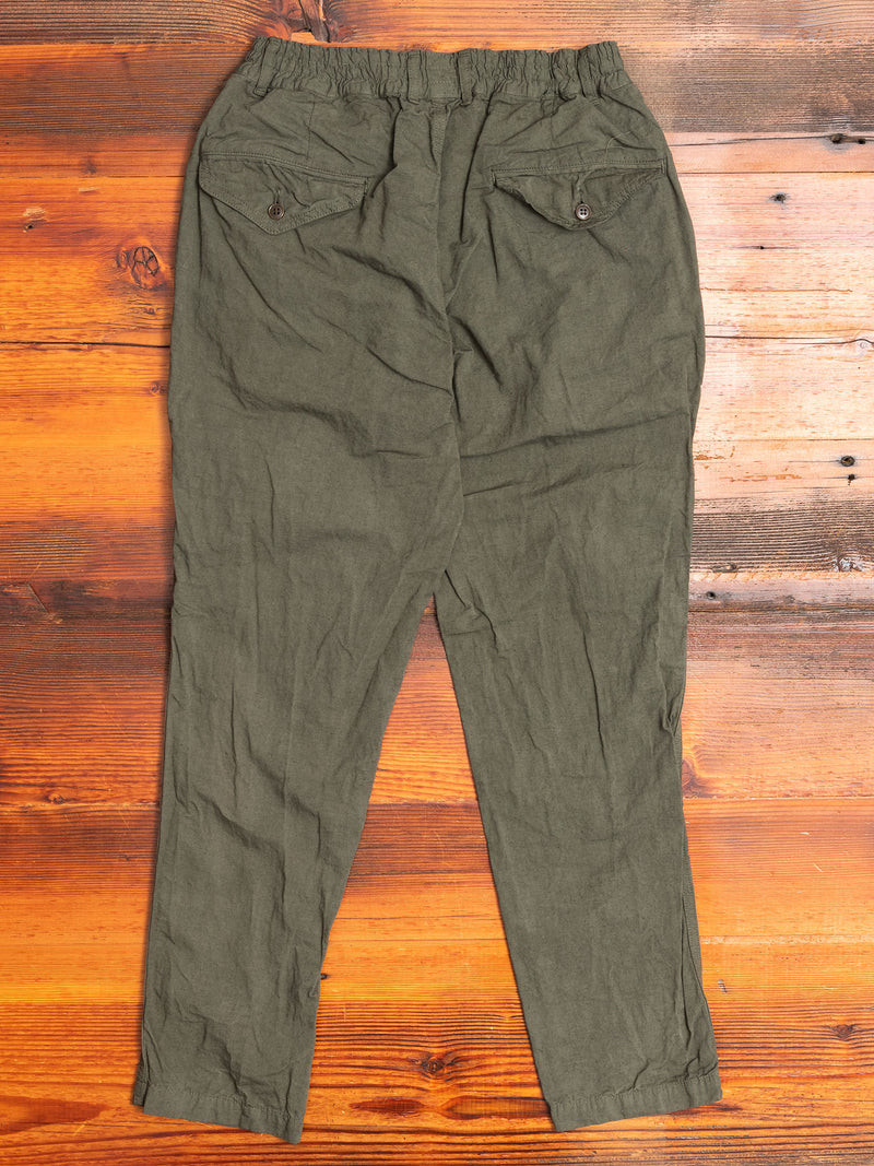 Hemp Easy Pants in Khaki