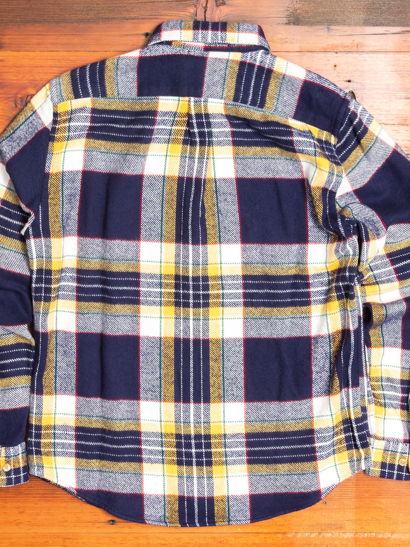 Equi Check Button-Up Shirt in Blue