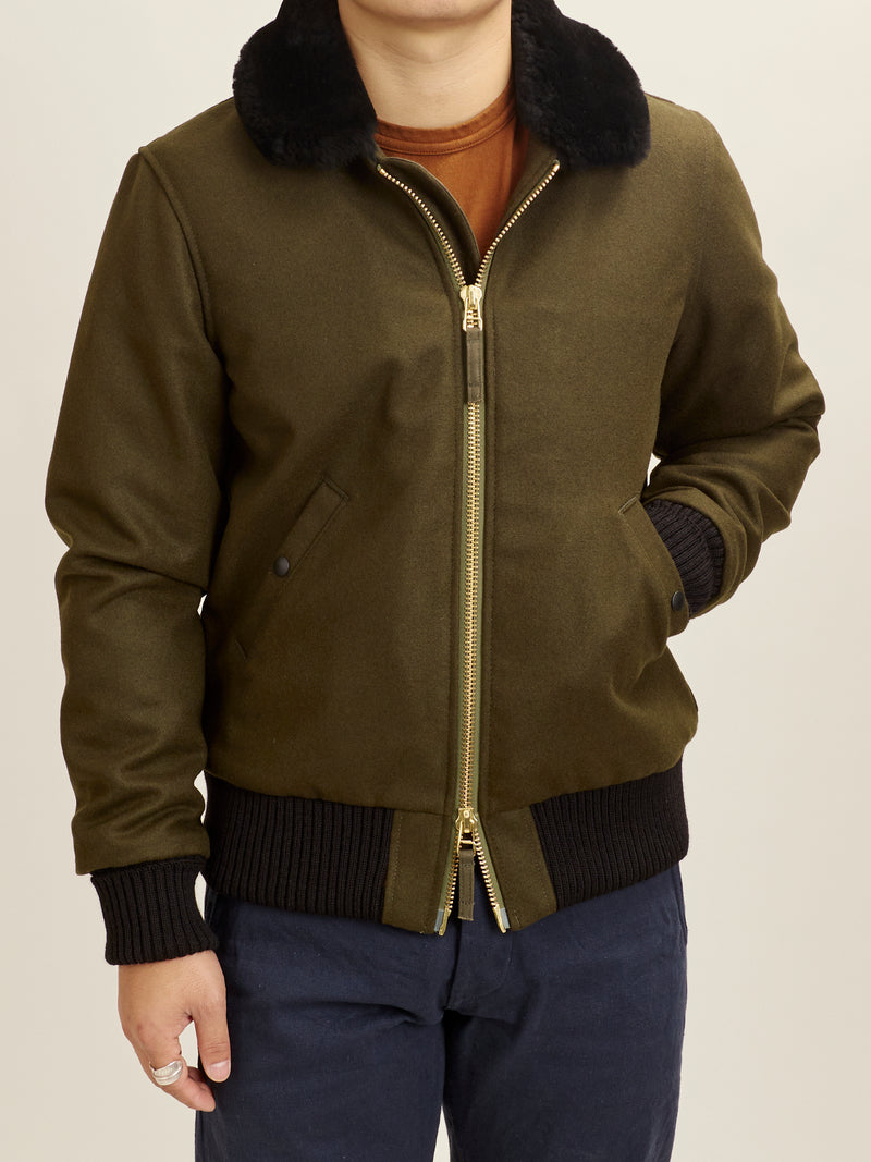 Flyers Club Jacket in Loden Green