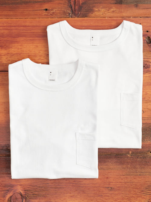 2-Pack Heavyweight Pocket T-Shirts in White