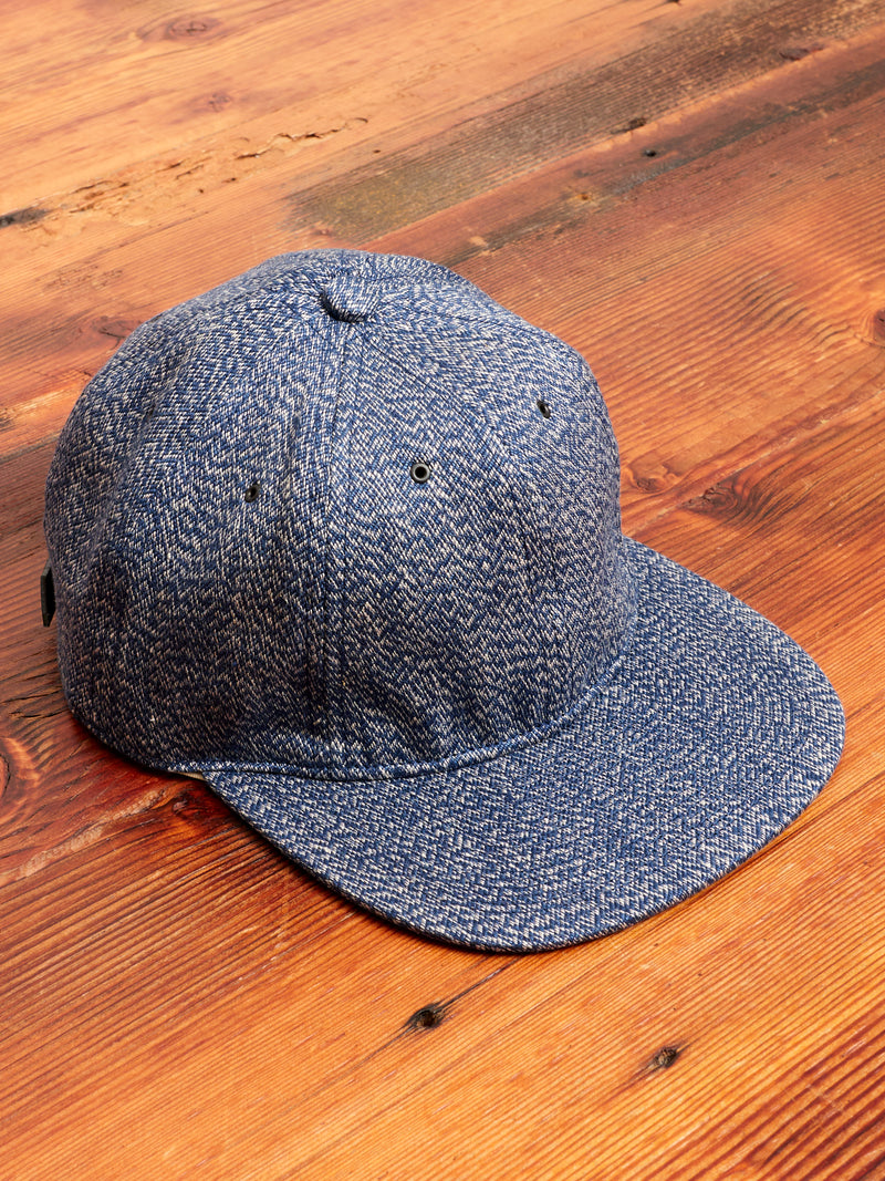 Linen Dyed Cap in Light Blue