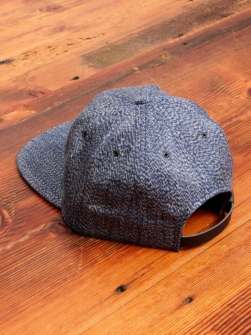 Linen Dyed Cap in Light Blue