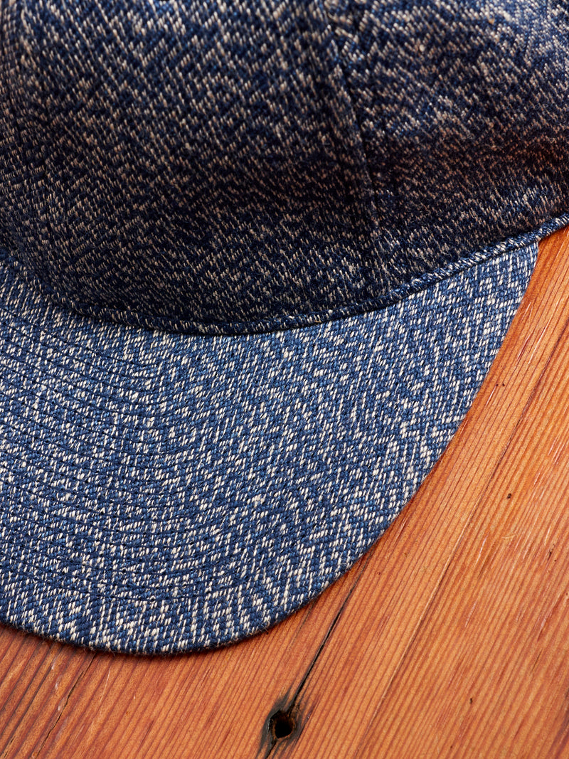 Linen Dyed Cap in Light Blue