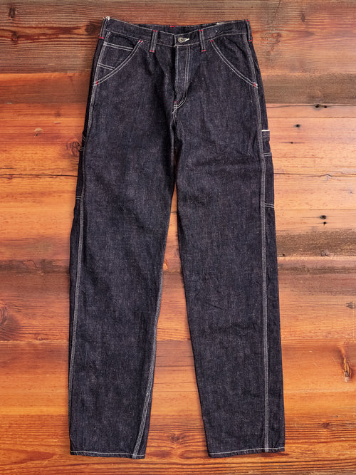 SJ310DX17oz "Zero Bushido" 17oz Selvedge Denim Work Pants - Wide Straight Fit