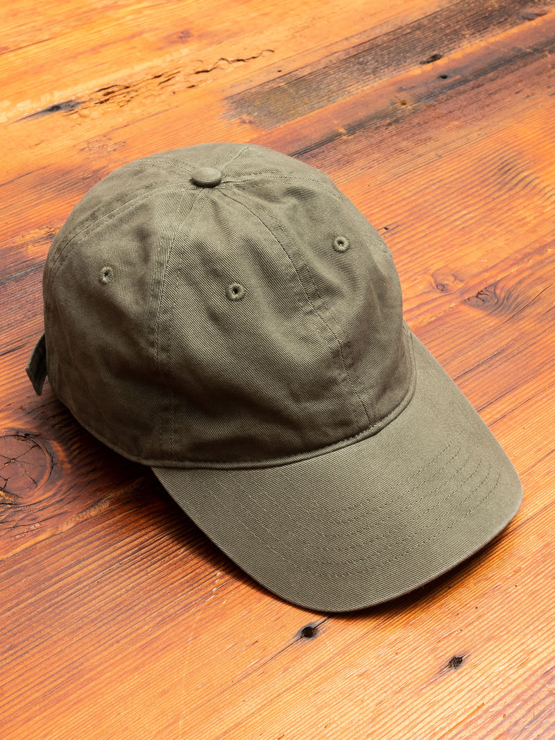 Dad Hat in Washed Olive