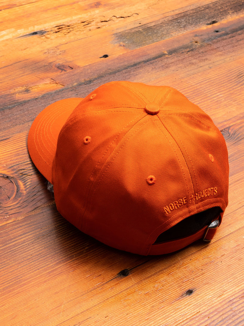 Twill Sports Cap in Rescue Orange