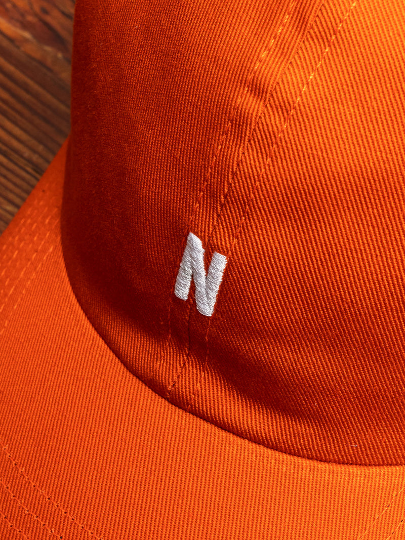 Twill Sports Cap in Rescue Orange