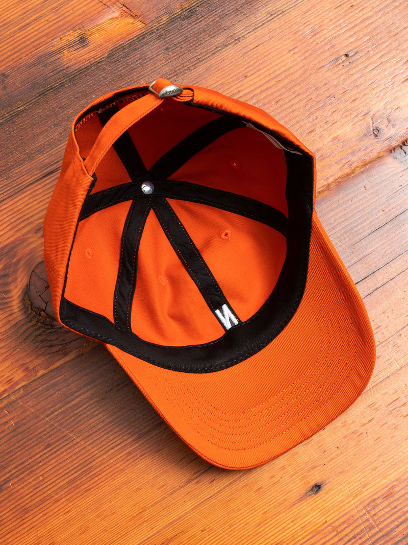 Twill Sports Cap in Rescue Orange