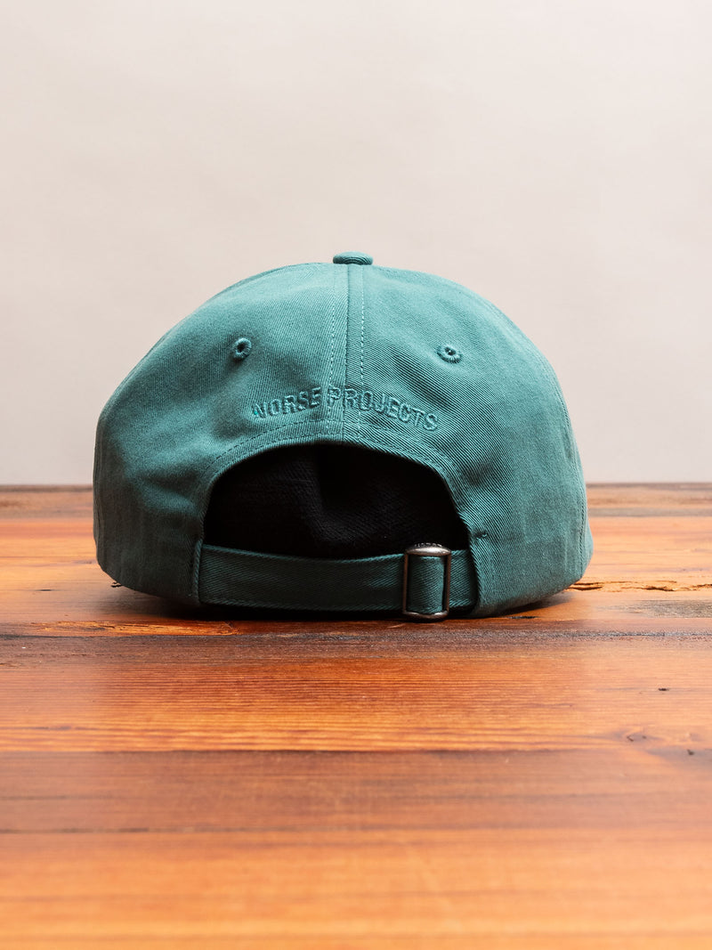 Twill Sports Cap in Sea Blue