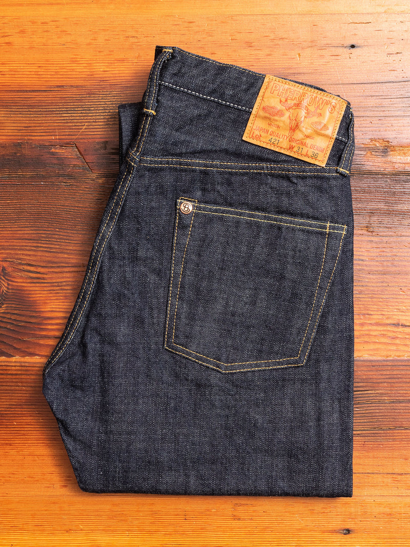 421SW 13.5oz Selvedge Denim - Classic Straight Fit