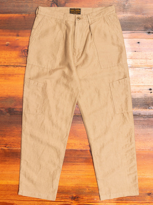 Baker Utility Military Pants in Beige