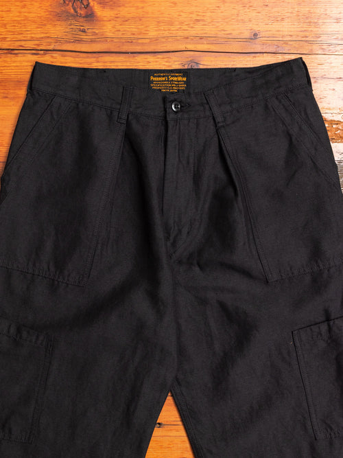 Baker Utility Military Pants in Black