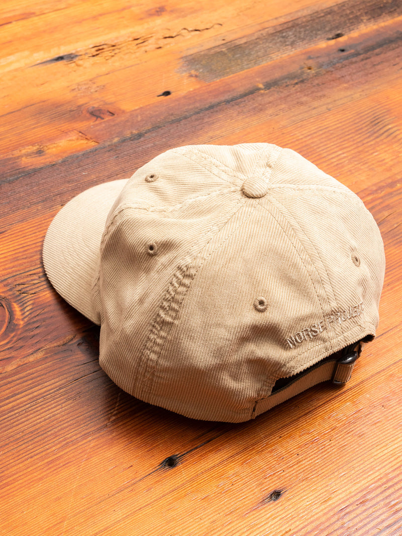 Baby Corduroy Sports Cap in Khaki