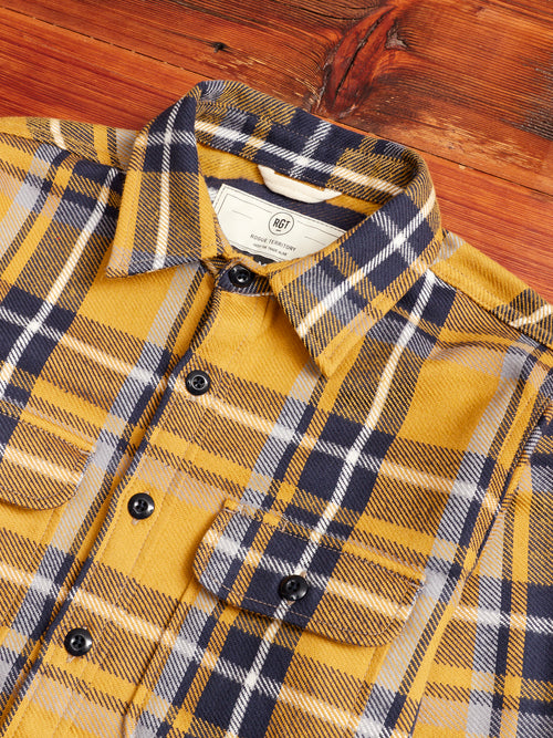 "Field Shirt" in Gold Plaid