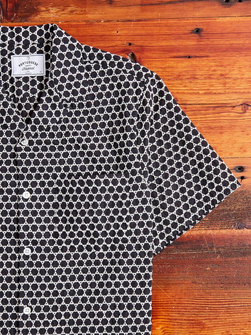 Folc Button-Up Shirt in Black