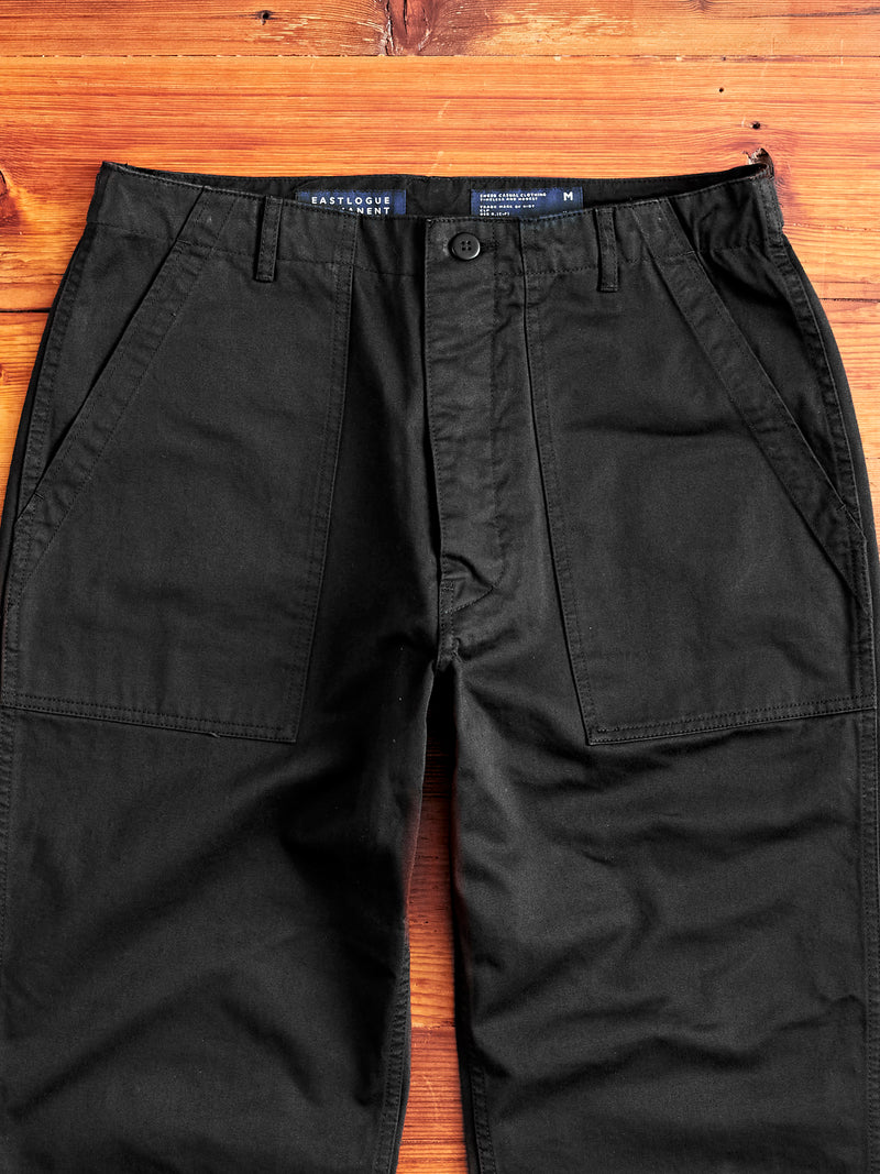 Fatigue Pants in Black