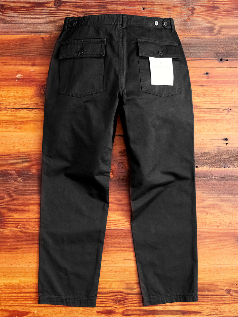 Fatigue Pants in Black