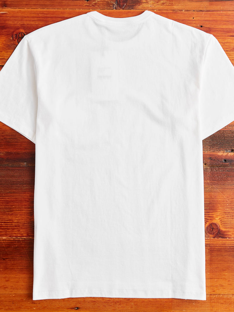 Pocket T-Shirt in Off White