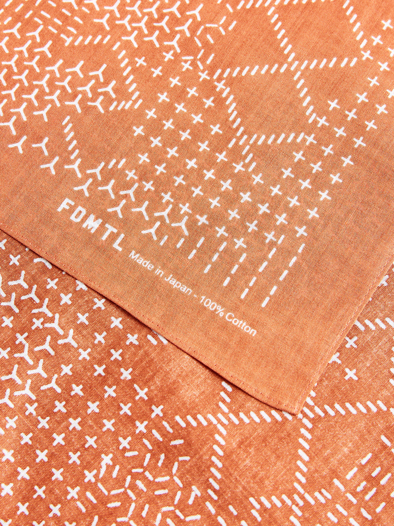 Sashiko Bandana in Brick