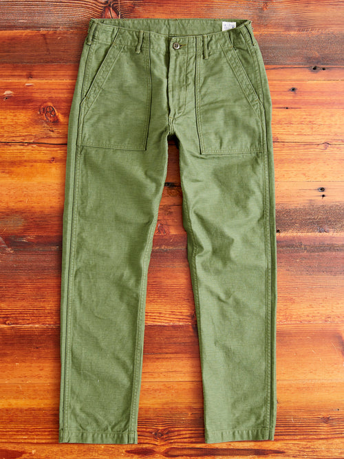 Slim Fatigue Pants in Army