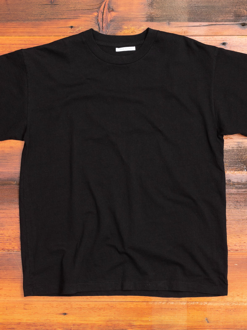 University T-Shirt in Black