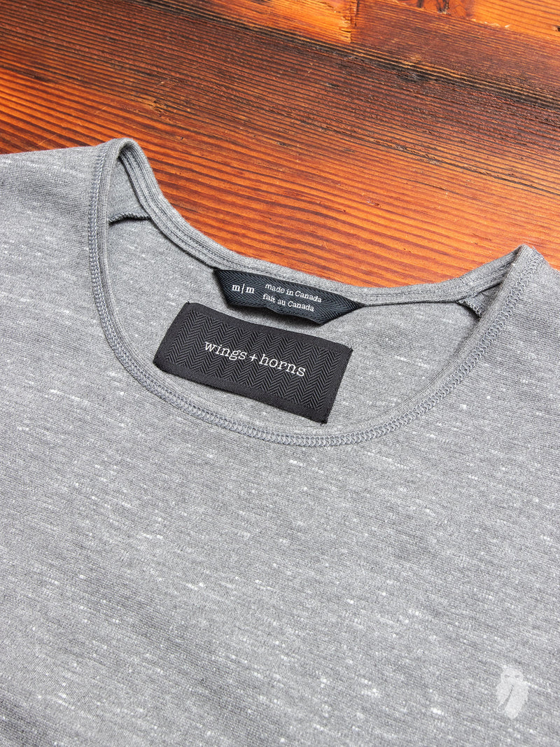 Signals Long Sleeve T-Shirt in Static Grey