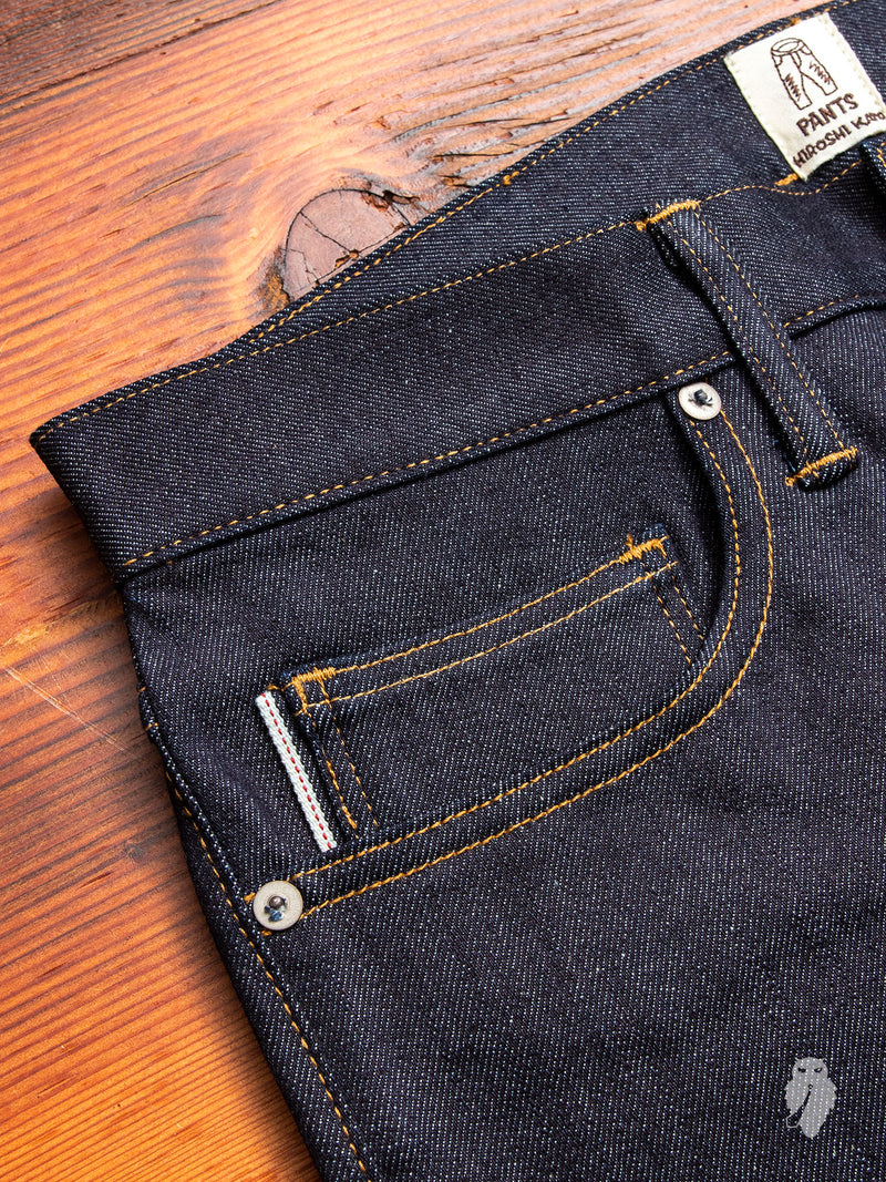 10.5oz Stretch Selvedge Denim - Needle Skinny