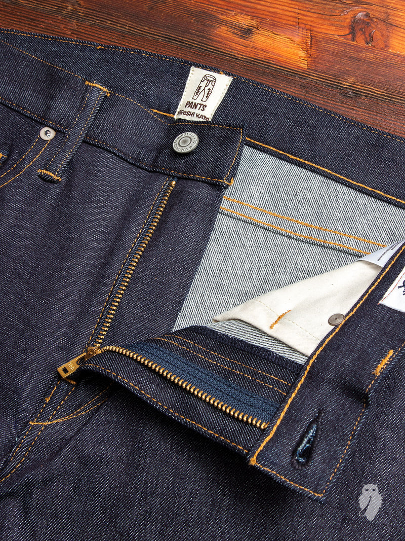 10.5oz Stretch Selvedge Denim - Needle Skinny