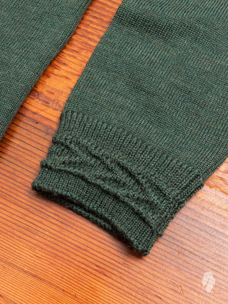 Shawl Collar Cardigan in Forest Green