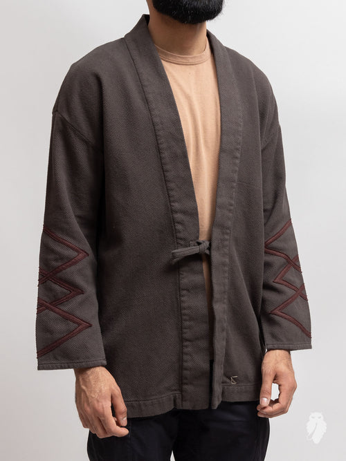 Caravan Haori Shirt in Brown