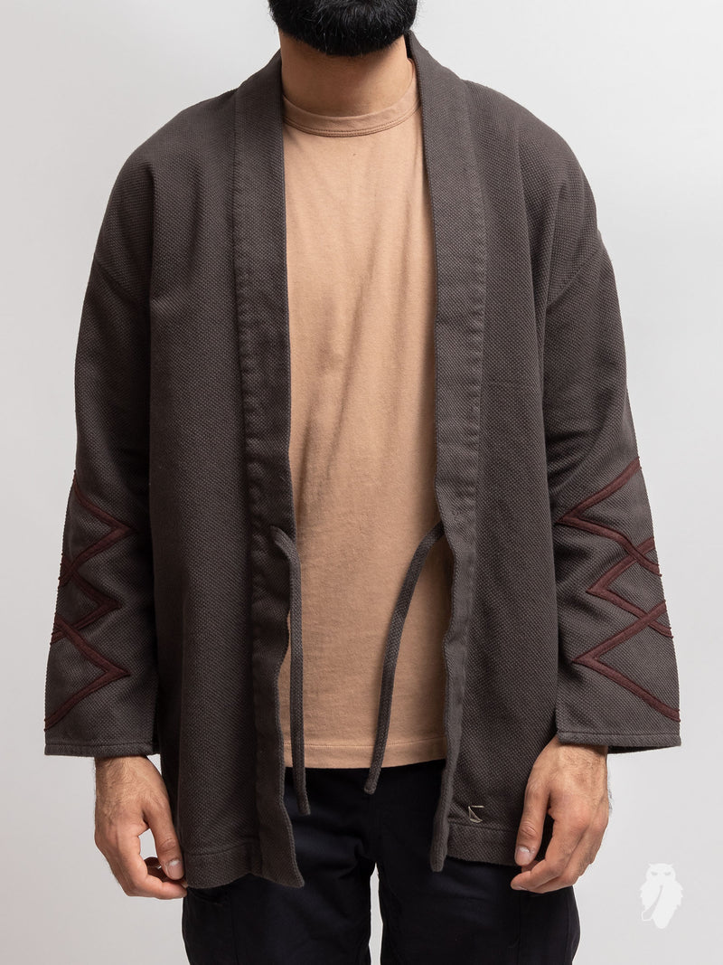 Caravan Haori Shirt in Brown