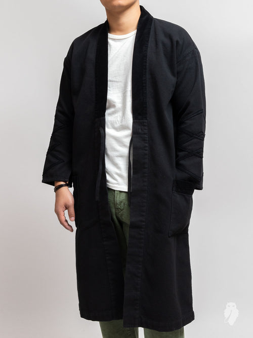 Caravan Haori Coat in Matte Black