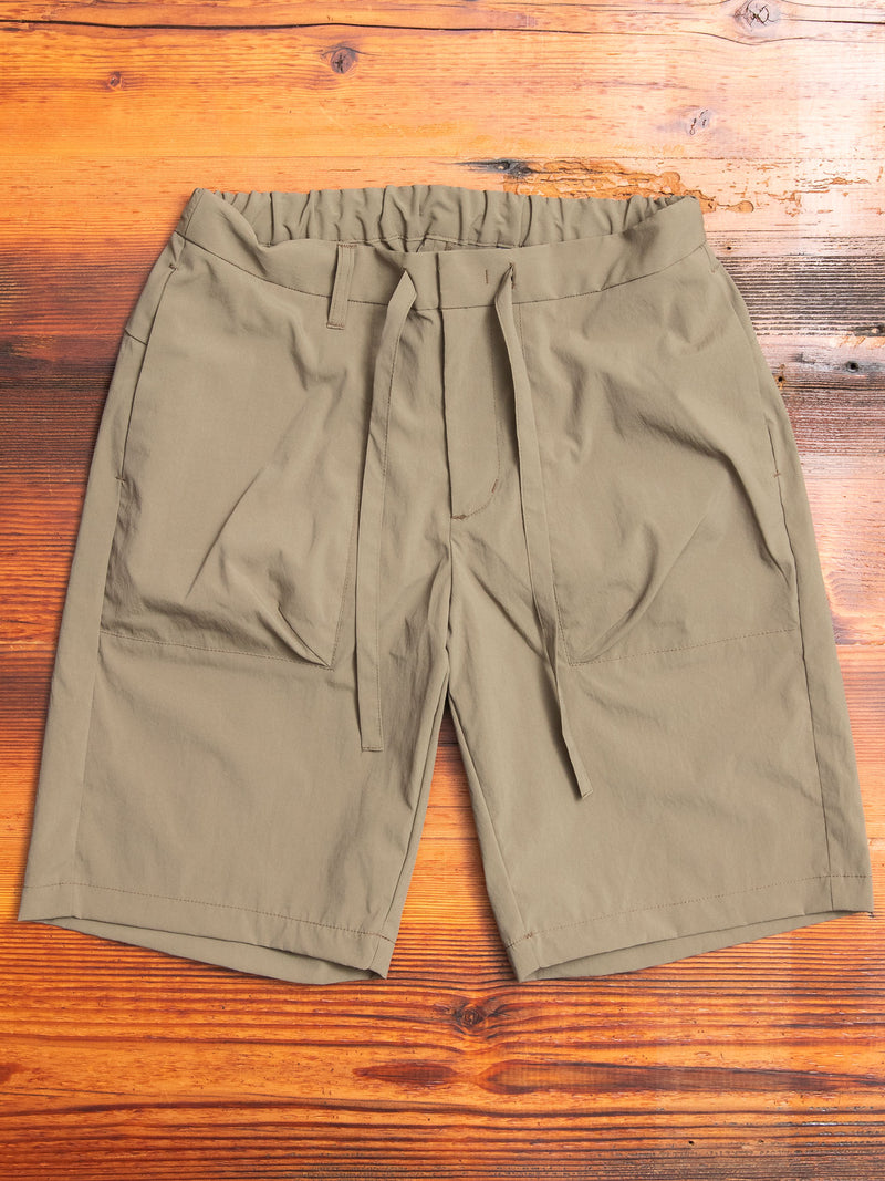 Relaxed Shorts in Olive