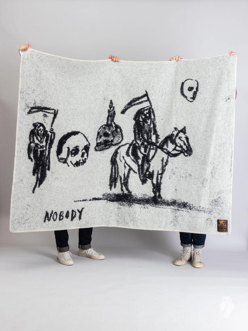 "Nobody" Norwegian Wool Blanket