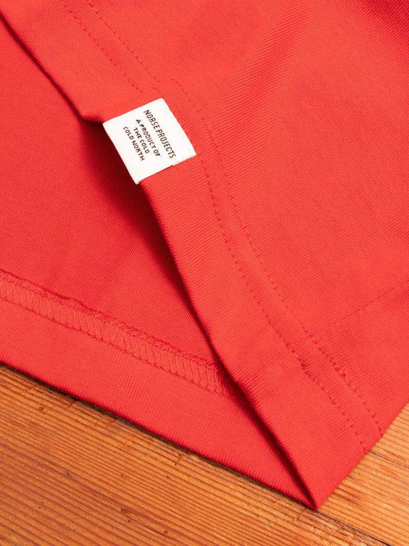 Johannes Pocket T-Shirt in Red