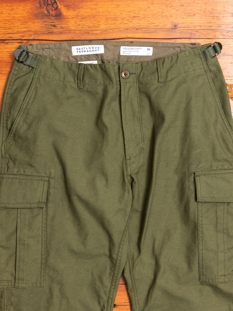 Slim Fit Field Pants in Olive